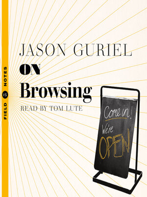 cover image of On Browsing